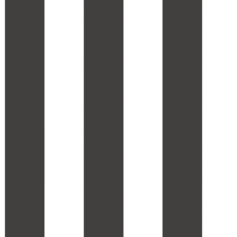 3-in Stripe Wallpaper // Black & White