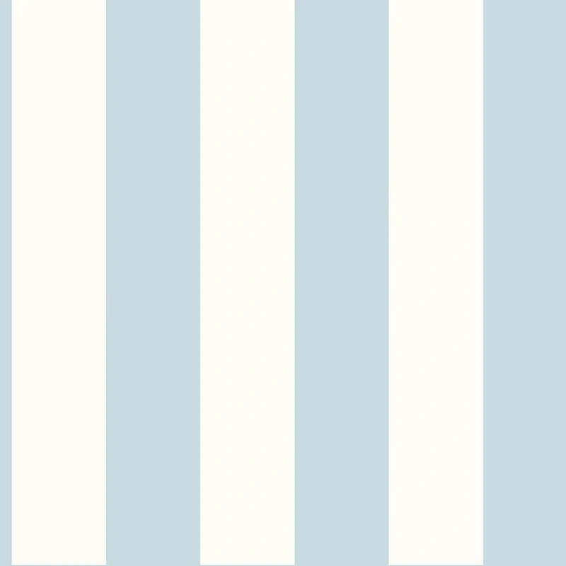 3-in Stripe Wallpaper // Blue & White