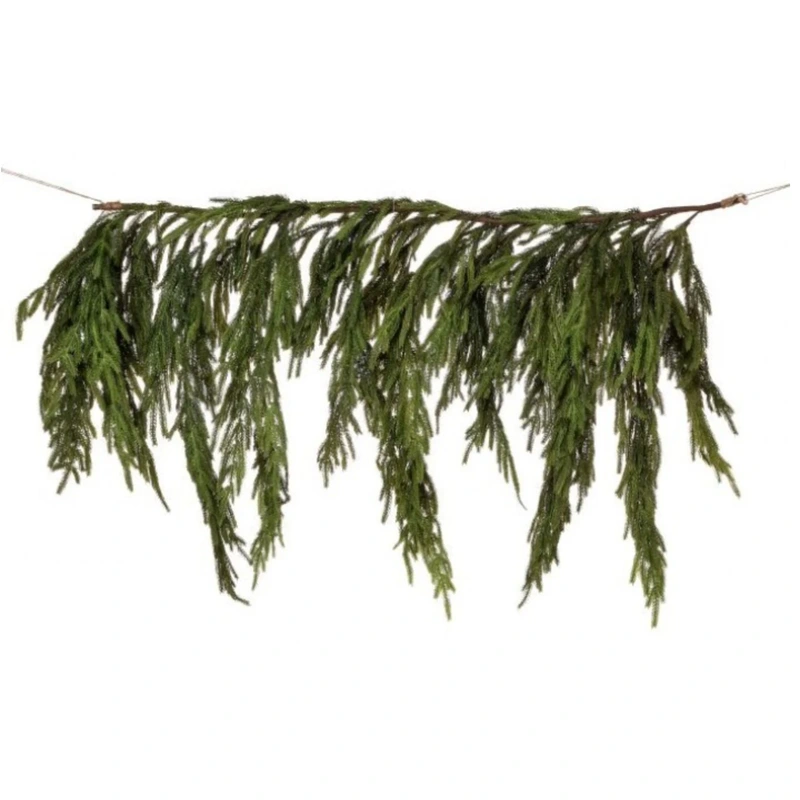 40″ REAL TOUCH NORFOLK PINE DRIPPING GARLAND