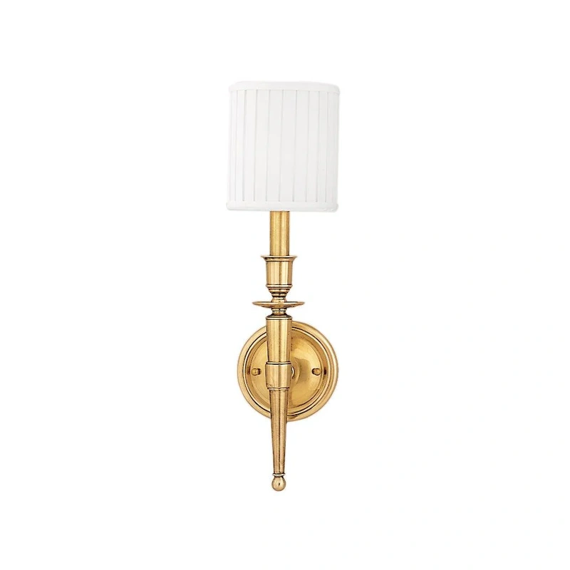 Abington 1 Light Wall Sconce // Aged Brass