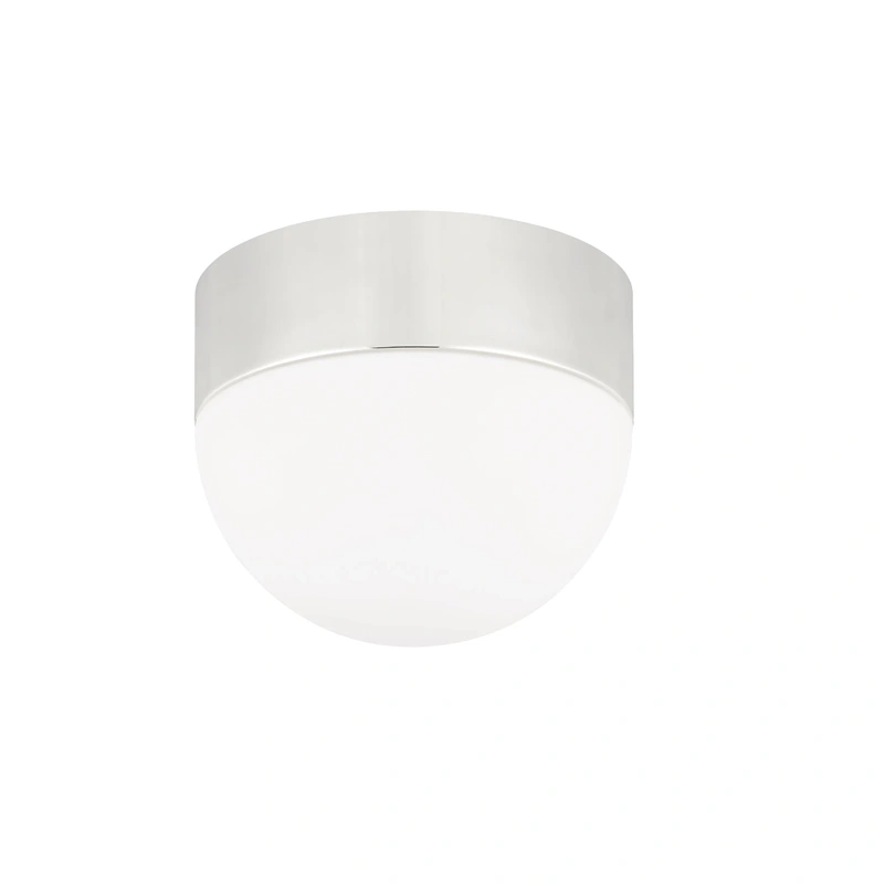 Adams 2 Light Smal Flush Mount // Polished Nickel