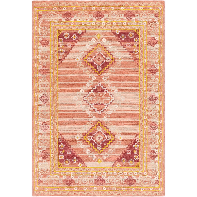 Addyson Area Rug // Coral & Pink