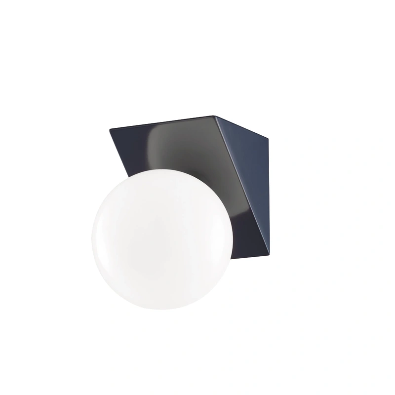 Aspyn 1 Light Bath Bracket // Navy