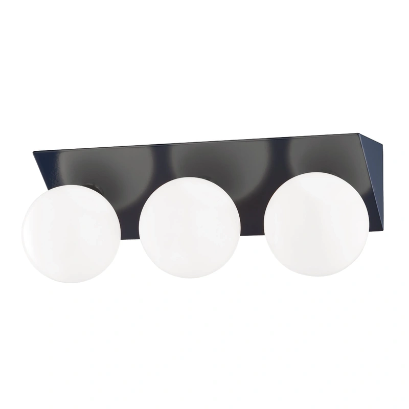 Aspyn 3 Light Bath Bracket // Navy