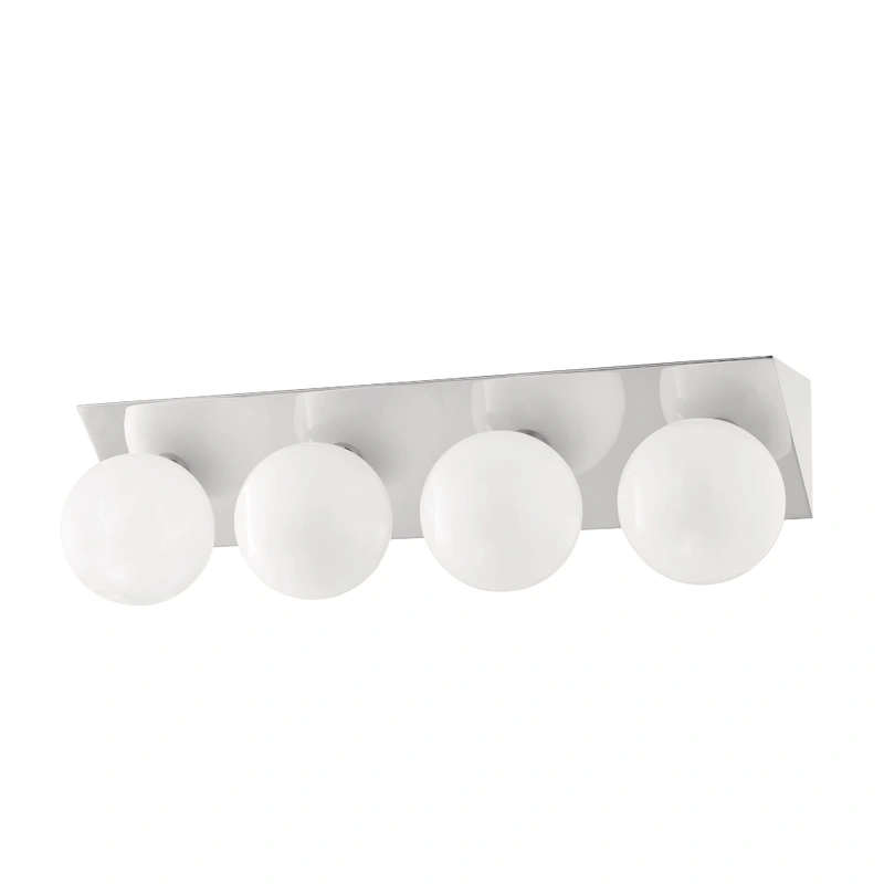 Aspyn 4 Light Bath Bracket // Polished Nickel