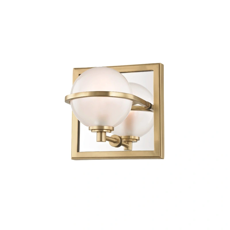 Axiom 1 Light Bath Bracket // Aged Brass