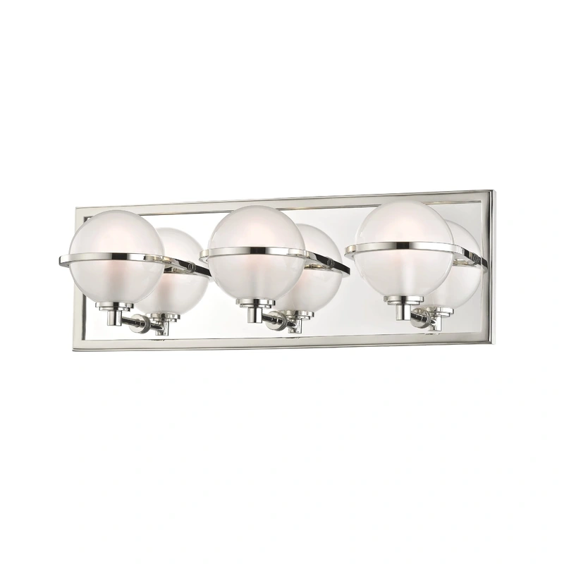 Axiom 3 Light Bath Bracket // Polished Nickel