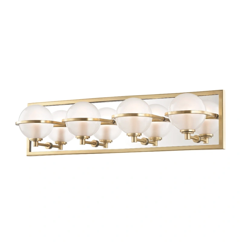 Axiom 4 Light Bath Bracket // Aged Brass