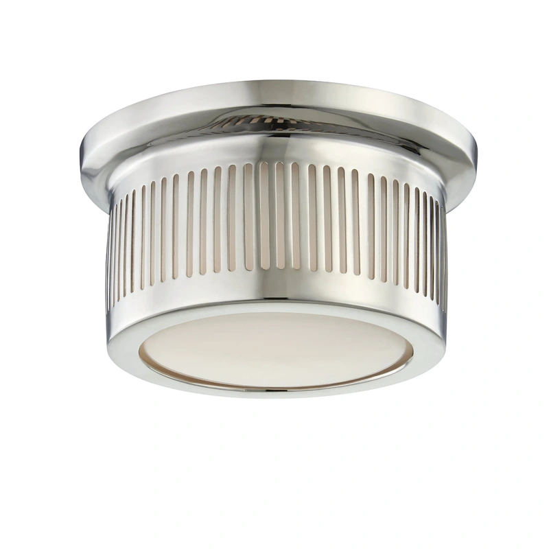 Bangor Led Flush Mount // Polished Nickel