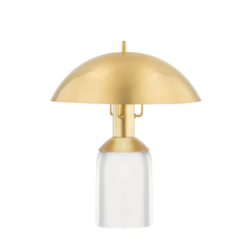 Bayside 1 Light Large Table Lamp // Aged Brass