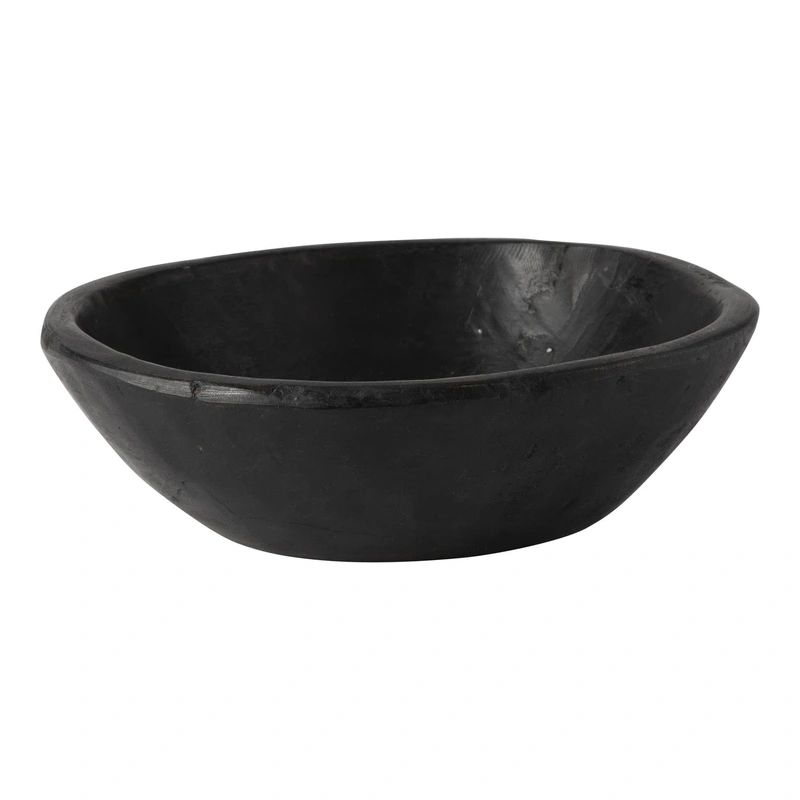 Black Found Dough Bowl Small