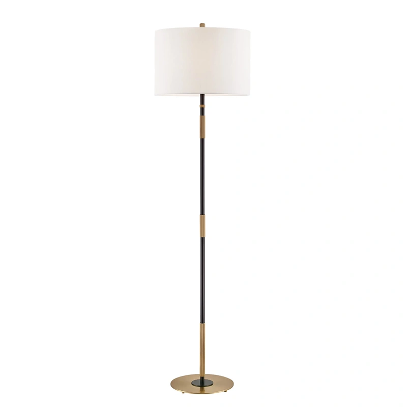 Bowery 1 Light Floor Lamp // Aged Old Bronze