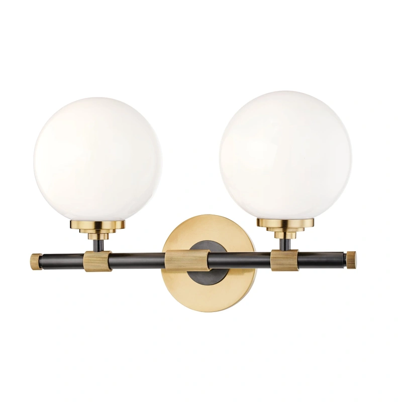 Bowery 2 Light Bath Bracket // Aged Old Bronze