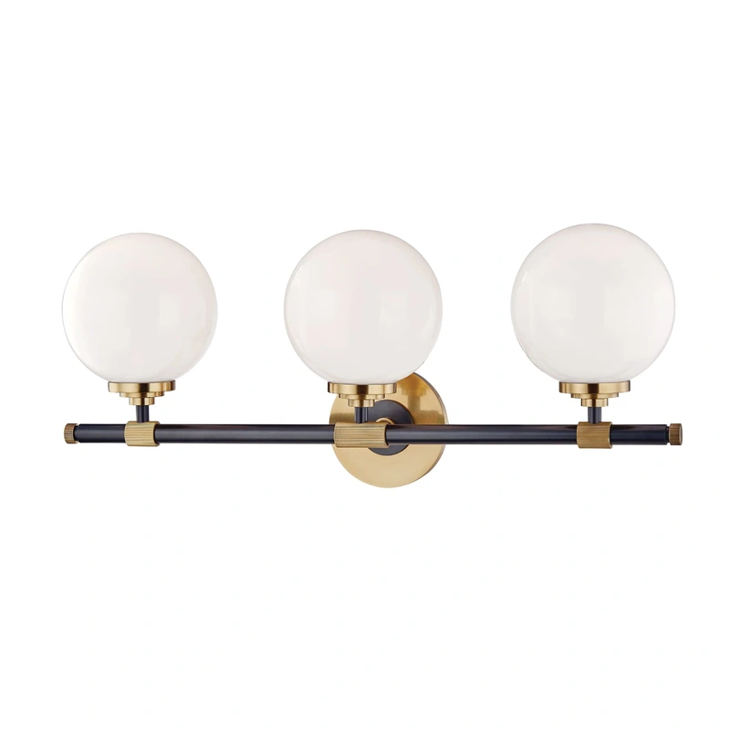 Bowery 3 Light Bath Bracket // Aged Old Bronze