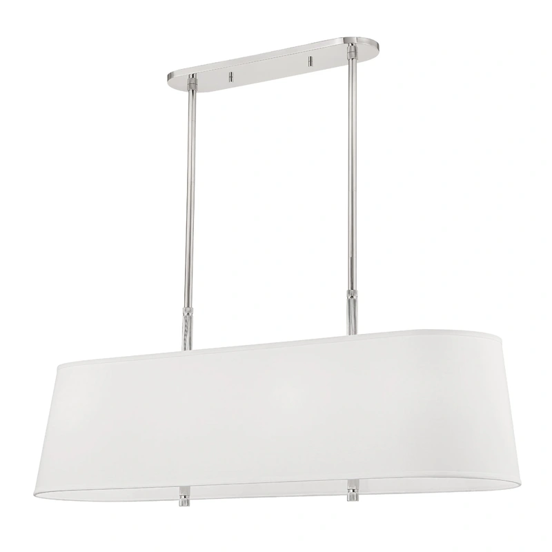 Bowery 8 Light Island Light // Polished Nickel