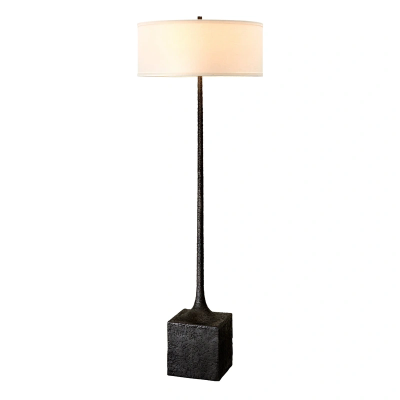 Brera 3 Light Floor Lamp // Tortona Bronze