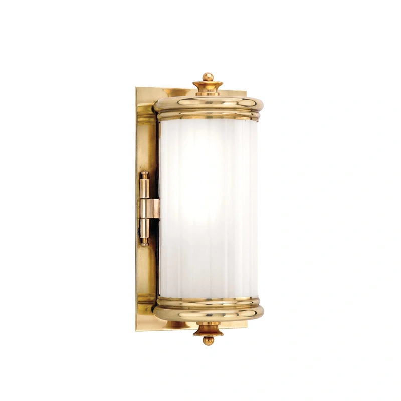 Bristol 1 Light Bath Bracket // Aged Brass