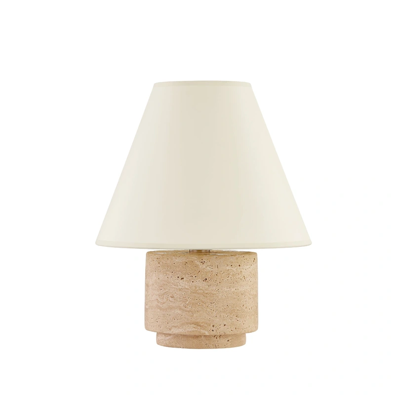 Bronte 1 Light Table Lamp // Patina Brass