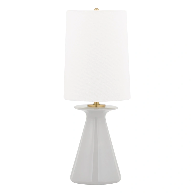 Callie 1 Light Table Lamp // Gray