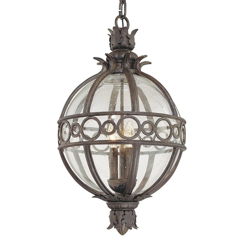 Campanile 4 Light Hanging Lantern Extra Large // Small