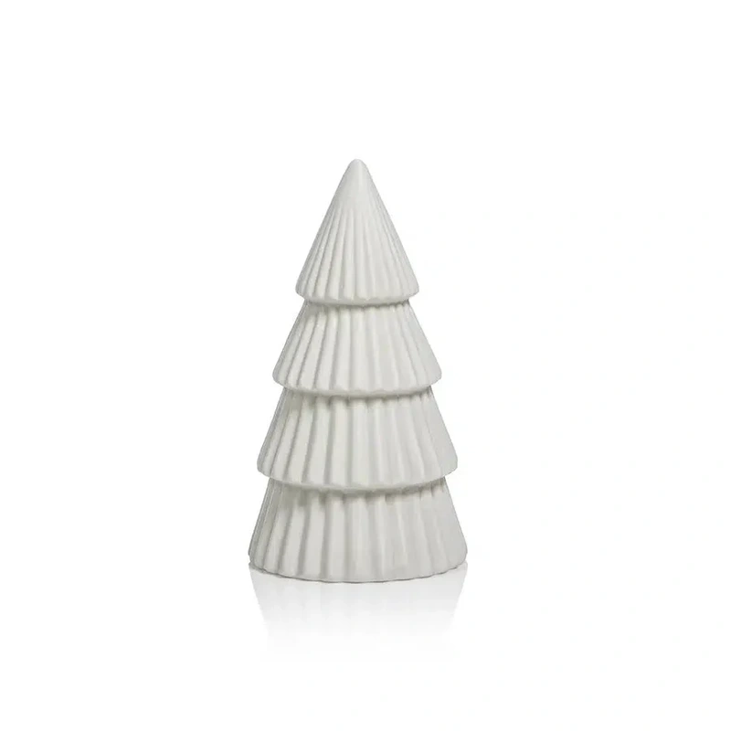 Ceramic Holiday Tree // White