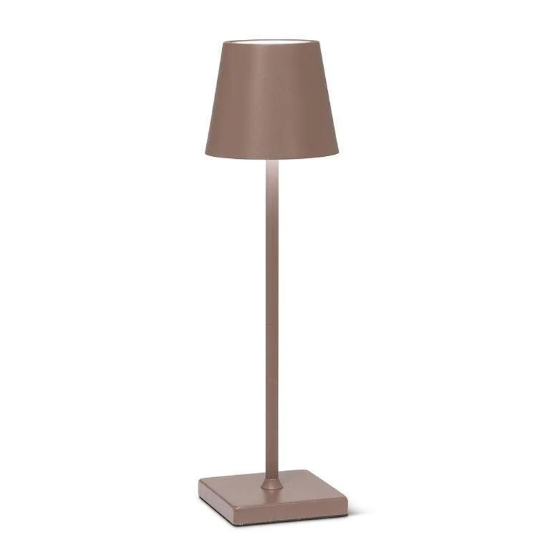 Classic Shade Bistro Table Lamp // Brown