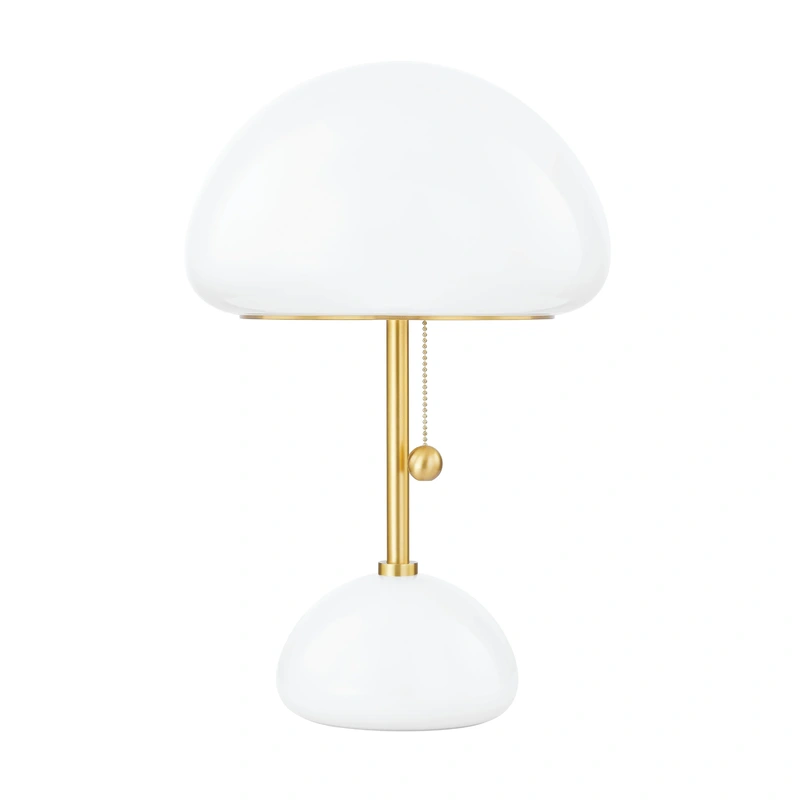 Cortney 1 Light Table Lamp // Aged Brass