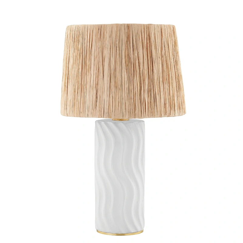 Daniella 1 Light Table Lamp // Aged Brass