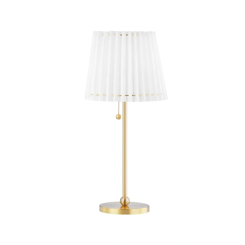 Demi 1 Light Table Lamp // Aged Brass