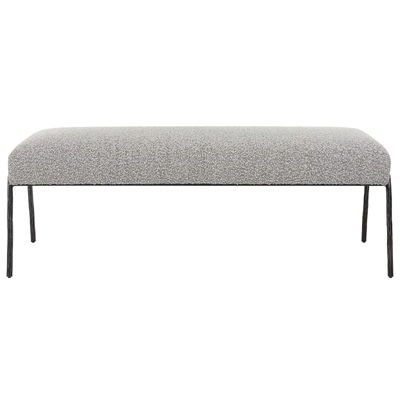 Jacobsen Modern Gray Bench