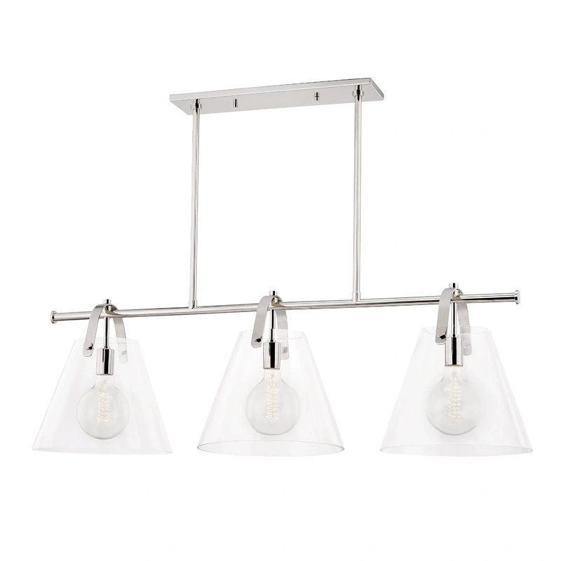 Karin 3 Light Linear // Polished Nickel