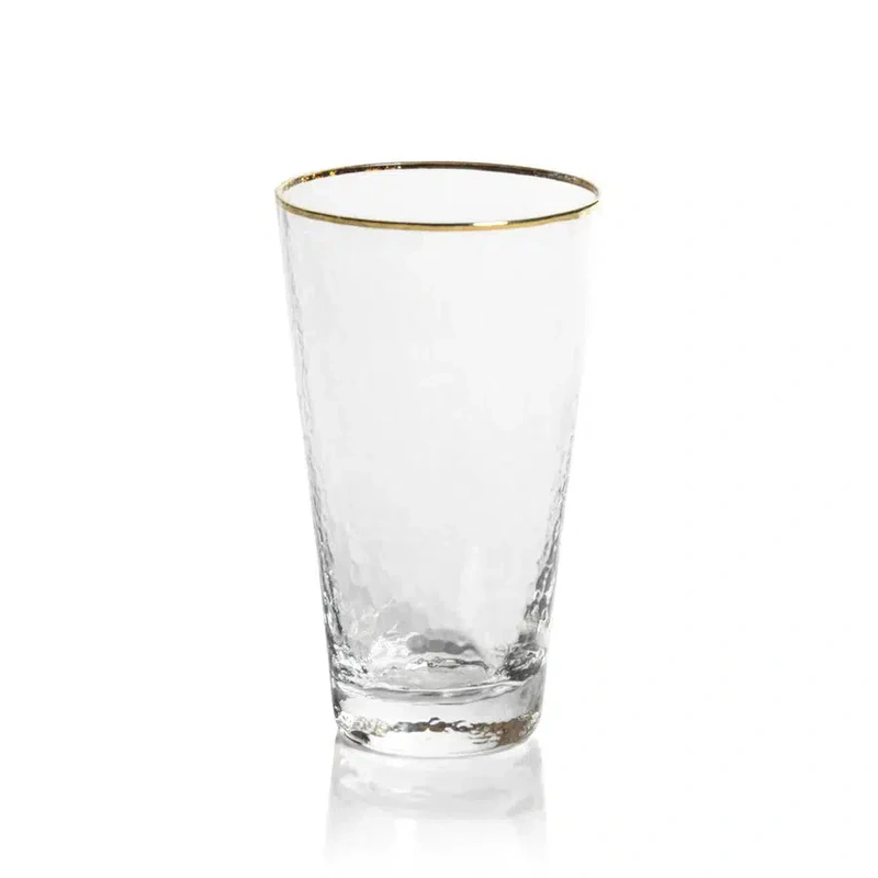 Negroni Hammered Tapered Highball Glass