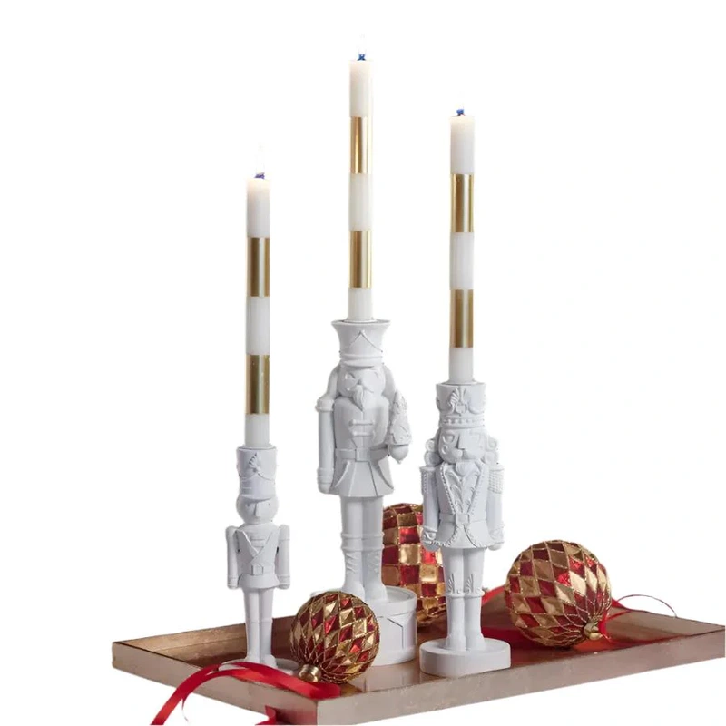 Nutcracker Taper Candle Holder // 2 Styles