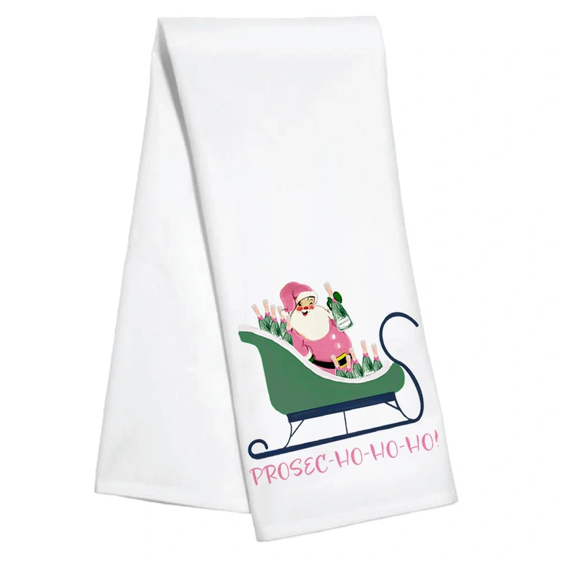 Prosec-ho-ho-ho Holiday Towel