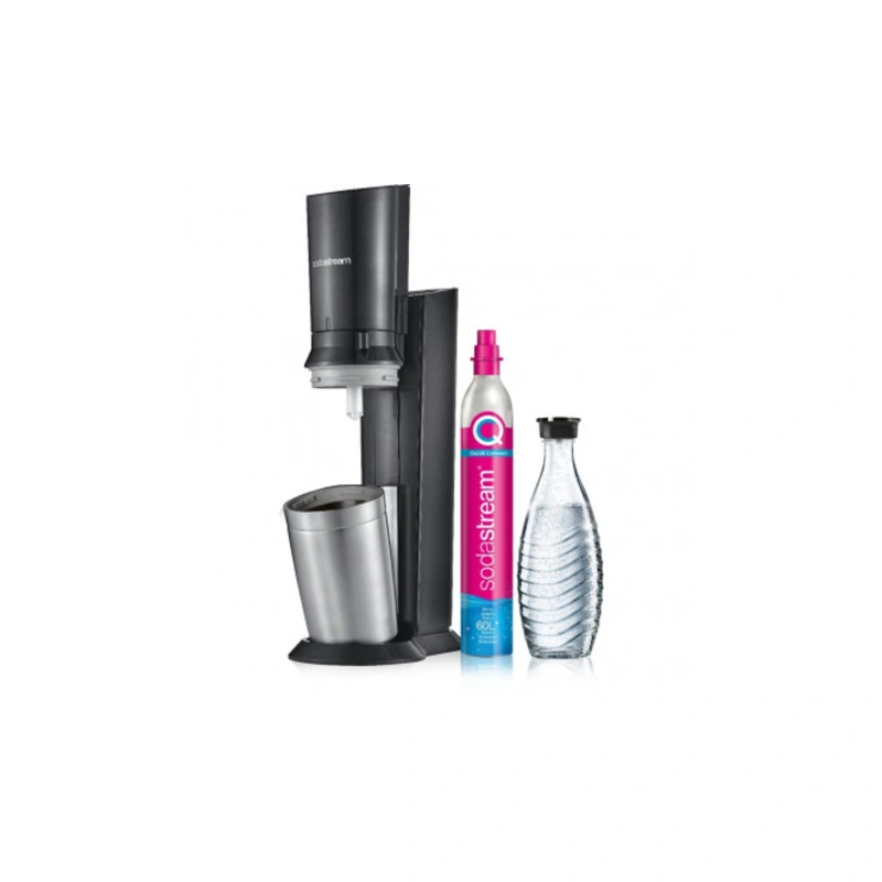 “SodaStream Crystal 3.0 *Titan* inkl. 1 Glaskaraffe”