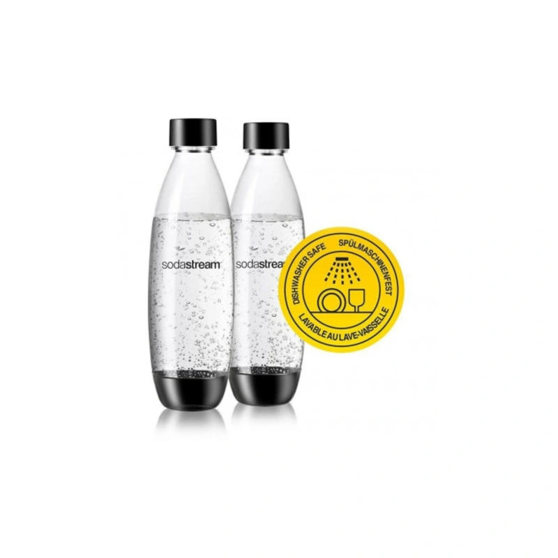 “SodaStream Zubeh?r PET Flasche DUO 2-Pack *schwarz*”