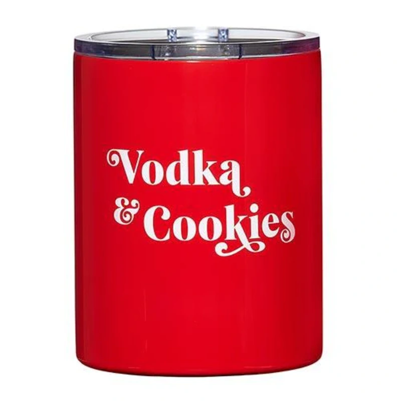 Vodka & Cookies Stainless Steel Tumbler